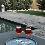 Luxurious Duplex With Pool Garden Balcony בית נופש *