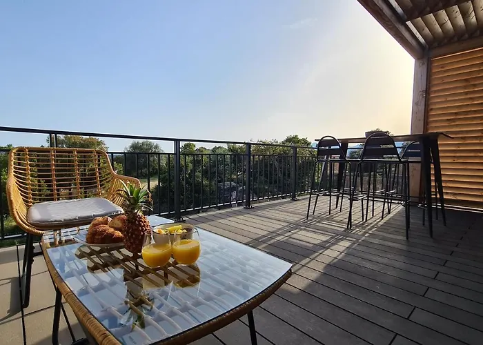 Luxurious Duplex With Pool Garden Balcony